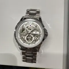 R ONTHEEDGE自動巻き腕時計 シルバー
