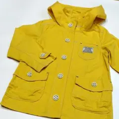 BRANSHES ブランシェス イエローフードジャケット 120cm