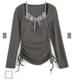 長袖トップスとキャミソールセット GRL