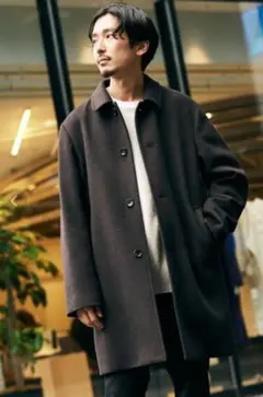 [美品]ジャーナルスタンダード　Super140ウールコート[クリーニング済]