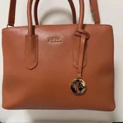 フルラ FURULA 本革 2way ハンドバッグ ショルダーバッグ