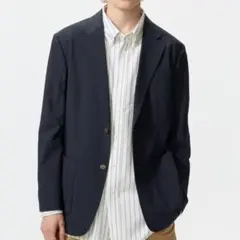 【未使用級】UNIQLO×JWANDERSON 紺ブレ　金ボタン　感動ジャケット