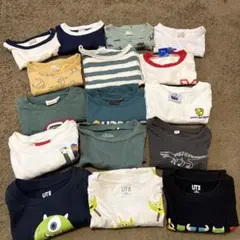 男の子　まとめ売り子供用Tシャツ 17枚セット 100サイズ