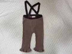 petit main サスペンダーパンツ 80