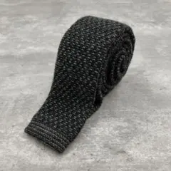 CRAVAT ニットタイ 毛100% 日本製　1769