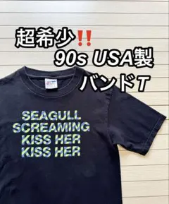 【超希少】 シーガルスクリーミングキスハーキスハー 90s USA製 Tシャツのサムネイル