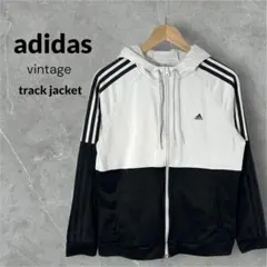 90's/vintage/adidas/パーカー/ホワイト/ストリート/y2k