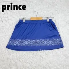 ♥ 프린스 ♥ 프린스 테니스웨어 코트 스커트 블루 패턴