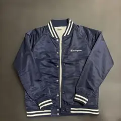 90s Champion スタジャン ネイビー M