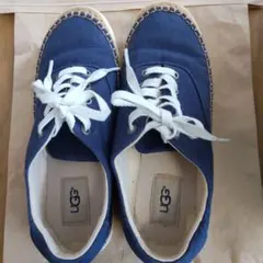 UGG ネイビー スニーカー