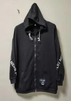 【人気】XXL　レディース　オーバーサイズ　パーカー トレーナー　黒