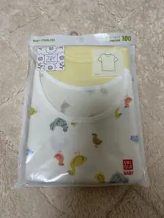 UNIQLO コットンフライスインナー2枚セット 100センチ