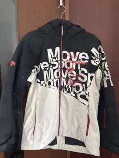 Move Sport スキーウェア 男性用 黒/白