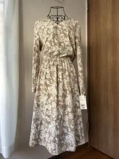 新品タグ付き　ROPÉ PICNIC カシュクールピーチワンピース