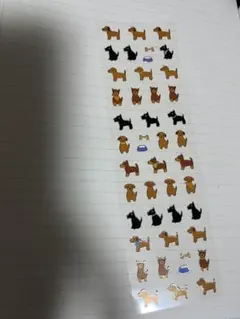犬　シール