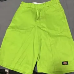 Dickies ハーフパンツ ライムグリーン 30インチのサムネイル