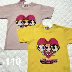 新品　パワーパフガールズ　半袖　Tシャツ　トップス　キッズ　110