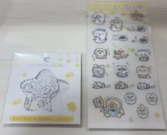 ちいかわベビー クリアシール フレークシール