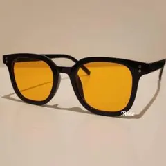 サングラス オレンジ ボストン　ウェリントン 高級 男女兼用 グラサン★
