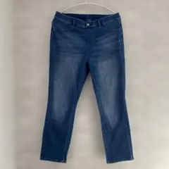 ユニクロ　UNIQLOレディース スキニーデニムパンツ ブルー　XLのサムネイル