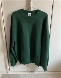 RUSSELL ATHLETIC ラッセル　スウェット 緑 XL USA製のサムネイル