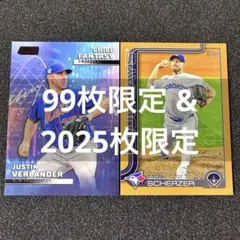 Justin Verlander & Max Scherzer 限定カードセット