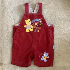 MIKI HOUSE 赤いロンパース 80