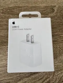 純正Apple USB-C 20W Power Adapter＋タイプCコード