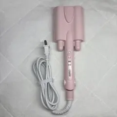 ヘアアイロン ピンク ワッフルアイロン SHEIN