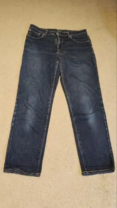 DMG ドミンゴ デニム ジーンズ レディース M テーパード 日本製