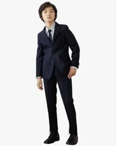 BTZ TOKYO ネイビースーツ 3ボタン(140cm)