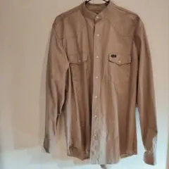 Wrangler ベージュ ウエスタンシャツ Lサイズ