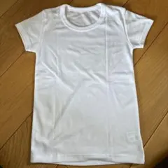 キッズ半袖アンダーシャツ　110cm 1枚　ホワイト