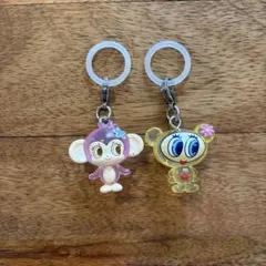 ナルミヤ メゾピアノ ベリエちゃん ブルークロス ちびゾー ファスナー