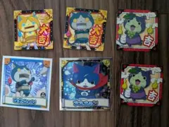 妖怪ウォッチ シール ステッカー 6枚セットのサムネイル