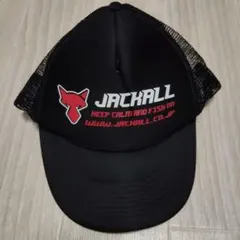 JACKALL キャップ ブラック メッシュ