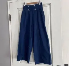 CECILMcBEE デニム　ガウチョパンツ　ワイドパンツ