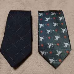 Monte Rosa 他シルクネクタイ2本