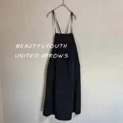 BEAUTY＆YOUT UNITED ARROWSナイロンフレアキャミワンピース