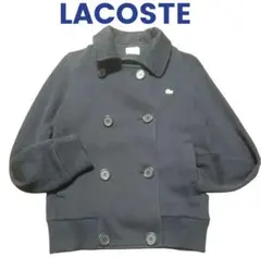 美品✨LACOSTE ラコステブルゾン ピーコート ネイビー38ダブルジャケット