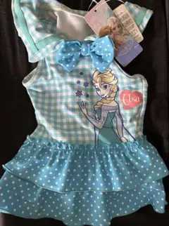 【新品】アナと雪の女王 エルサ 水着 80cm