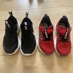 Nike & New Balance キッズスニーカー セット　18.5cm