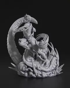 クラッシュバンディクー 1/10 ガレージキット 未塗装 未組立