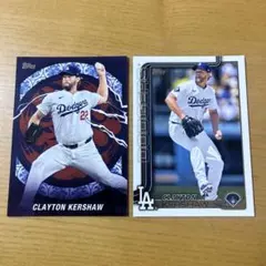 topps クレイトン・カーショー CLAYTON KERSHAW 2枚セット
