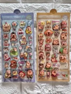 BONBON DROP カピバラウォーターシール 2枚セット
