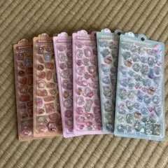 即購入⭕️最安✨オリジナル ボンボンドロップシール 6枚セット