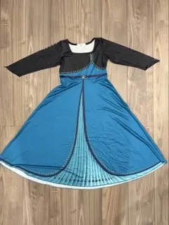 【アナと雪の女王】アナのドレス風110サイズ