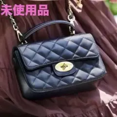 【美品】AULENTTI オウレンティ キルティング チェーン ショルダーバッグ