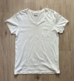 RHC Ron Herman Vネック ポケットTシャツ ホワイトのサムネイル
