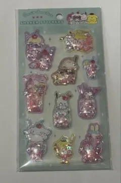 サンリオキャラクターズ シェイカーステッカーズのサムネイル